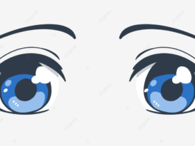 cara gambar mata anime