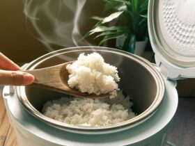 cara memasak nasi dengan rice cooker