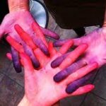 cara menghilangkan cat rambut di tangan