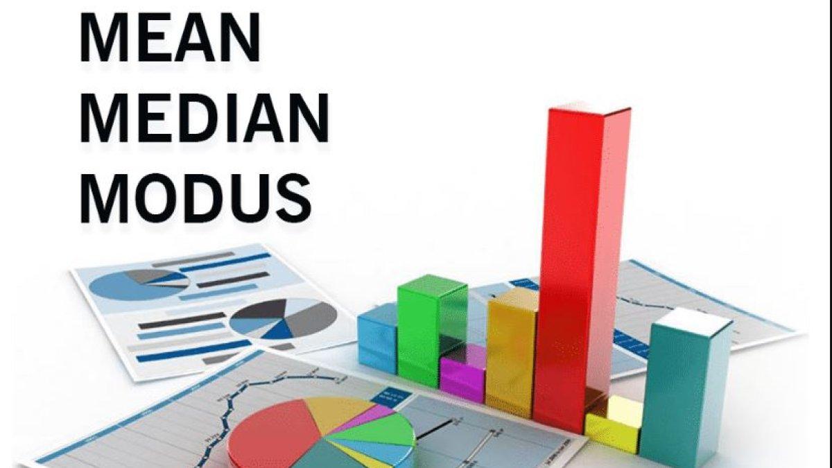 cara menghitung mean median dan modus